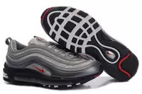 zapatos nike air max 97 hombre running hot red silver,basket nikeshox pas cher